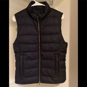 Suitsupply Navy - VBC Super 120 Wool And Down Vest